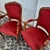 2 sillones cabeceros rojos