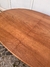 Mesa de comedor con pie central