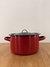 Olla enlozada roja N°30
