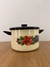 Imagen de Olla enlozada con flores N°33