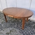 Mesa de comedor oval
