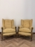 2 sillones berger mostaza