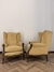 2 sillones berger mostaza - comprar online
