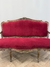 Sillón de sala rojo
