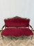 Sillón de sala rojo en internet