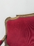 Sillón de sala rojo