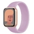 Imagem do Correia Solo Loop para Apple Watch Band 44mm 40mm 45mm 41mm 42mm Pulseira elást