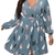 Vestido Plus Size Decote em V - A Fashionista