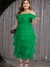 Vestido plus size Festa na internet