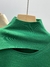 Camiseta feminina de tricô leve - A Fashionista