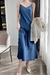 Vestido de cetim sedoso - comprar online