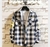 Streetwear Camisas Grossas Roupas Masculinas Harajuku Color Block - comprar online