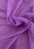 Tecido Tule Roxo Com Glitter Prata