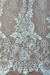 Renda Chantilly Floral Delicada Com Folhas Off White