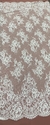 Renda Chantilly Floral Espaçado Off White - Virtual Têxtil