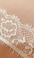 Bico de Renda Chantilly Floral Off White (peça com 3m)