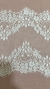 Bico de Renda Chantilly Estampa Em Zigue-Zague Off White (peça com 3m) na internet