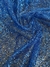 Tule Com Glitter Boreal Azul Serenity - comprar online