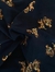 Soft Plush Estampa de Cachorro Fundo Azul Marinho na internet
