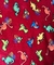 Soft Plush Estampa de Dinossauro Fundo Vermelho - comprar online