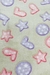 Soft Plush Estampa De Estrelas e Corações