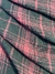Flanela Império Xadrez Preto e Marsala - comprar online
