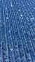 Tule de Malha Com Paetês Azul Serenity - comprar online