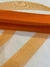 Tira de Crinol Laranja 3,8 cm | Peça Inteira Com 24m - Virtual Têxtil