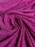 Malha Com Glitter Rosa Fúcsia - Virtual Têxtil