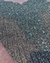 Corpinho Bordado Com Glitter Diamante Prata e Chaton - comprar online
