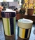 Set de Yerba y Azúcar "FRANJAS AZUL"