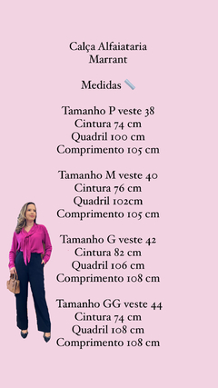 Calça alfaiataria Marrant Preta
