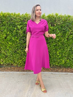 Vestido Midi Uva - loja online