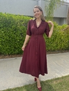 Chemise Aurora - Marsala - comprar online