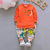 Casaco, moletom e calça com capuz estampado de dinossauro - miguelrankelkids