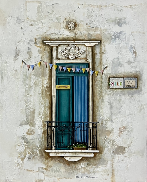 Calle de los cambios - Natalia Sanchez Valdemoros, Pintura