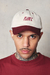 BONE POLO HAT STRAPBACK LOGO (OFF C/ VERMELHO)