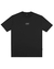 T-SHIRT LOGO GRADIENT PRETO