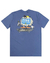 Camiseta Básica Fire Error Not Found (Azul Majestic)