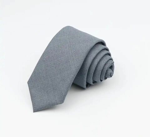 GRAVATA LINHO - ESSENTIAL CINZA GELO