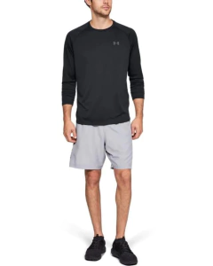 Camiseta Manga Longa Masculina Under Armour Tech 2.0 Preta - 1364266 - comprar online