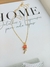 Colar Flor Vermelha Ouro - loja online