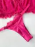 Conjunto Betina Pink sem bojo calcinha de regulagem - comprar online