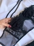 Conjunto preto Meia Lua sem bojo com aro na internet