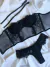 Conjunto preto Meia Lua sem bojo com aro - comprar online