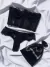Conjunto preto Meia Lua sem bojo com aro