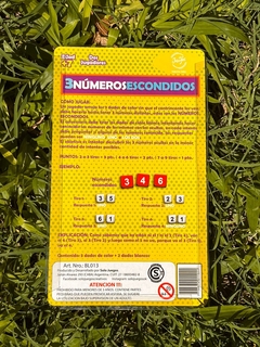 3 números escondidos - comprar online
