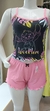 BABY DOLL STITCH COM ESTAMPA PRETA - loja online