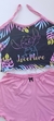 BABY DOLL STITCH COM ESTAMPA PRETA