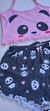 BABY DOLL URSO COM SHORT PRETO - comprar online
